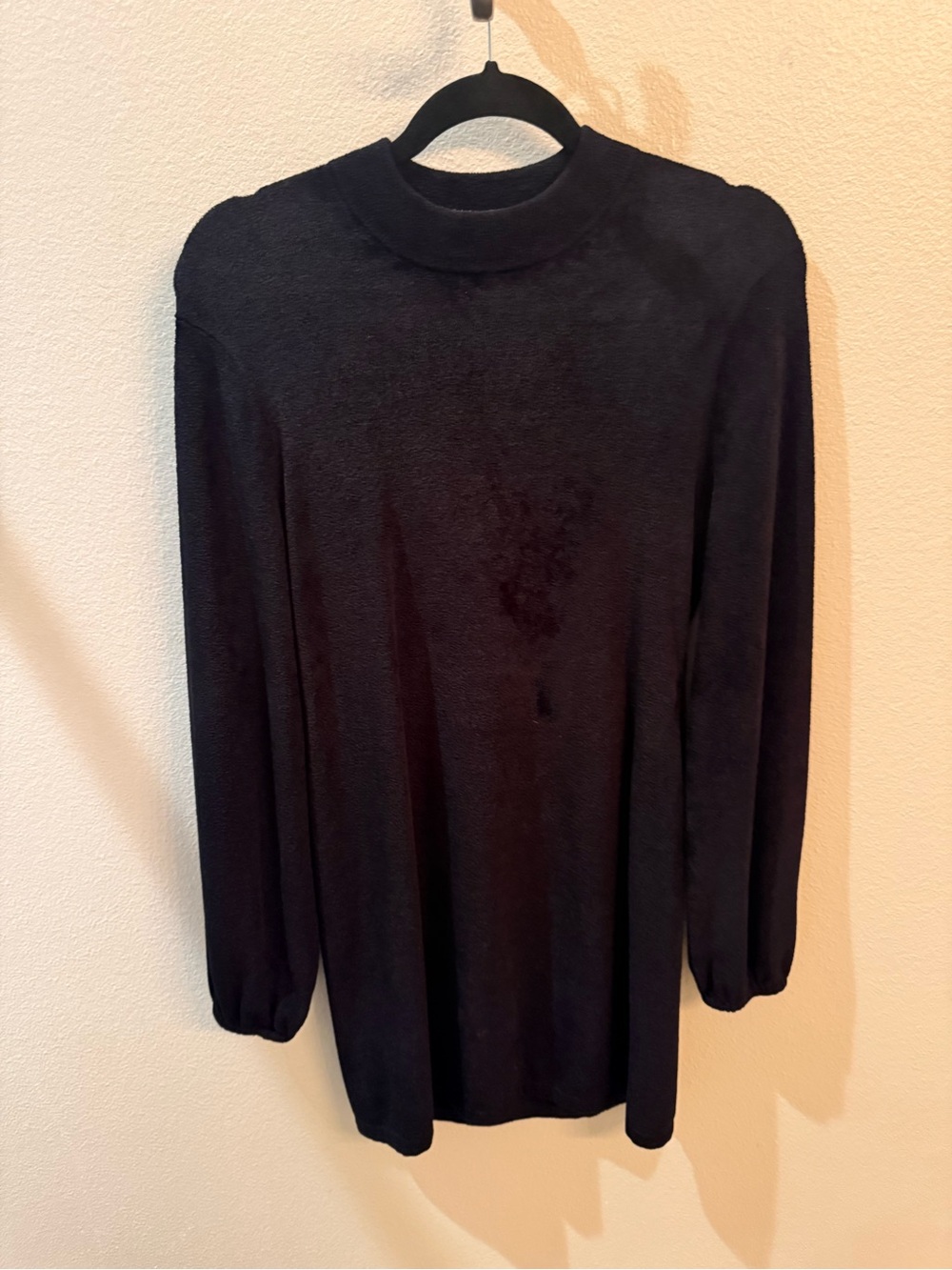 Elizabeth and James Black Turtleneck Tunic